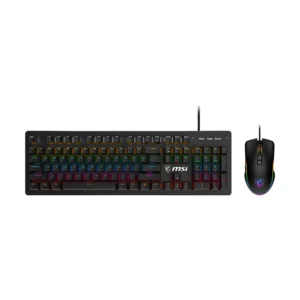 MSI Forge GK300 Combo RGB Wired Black Gaming Keyboard & Mouse Combo
