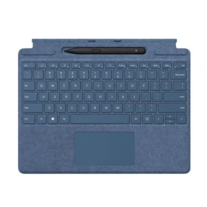 Microsoft Surface Pro SAPPHIRE Signature Keyboard with Slim Pen 2 (For Surface Pro X, 8, 9, 10 & 11 Copilot+ PC)