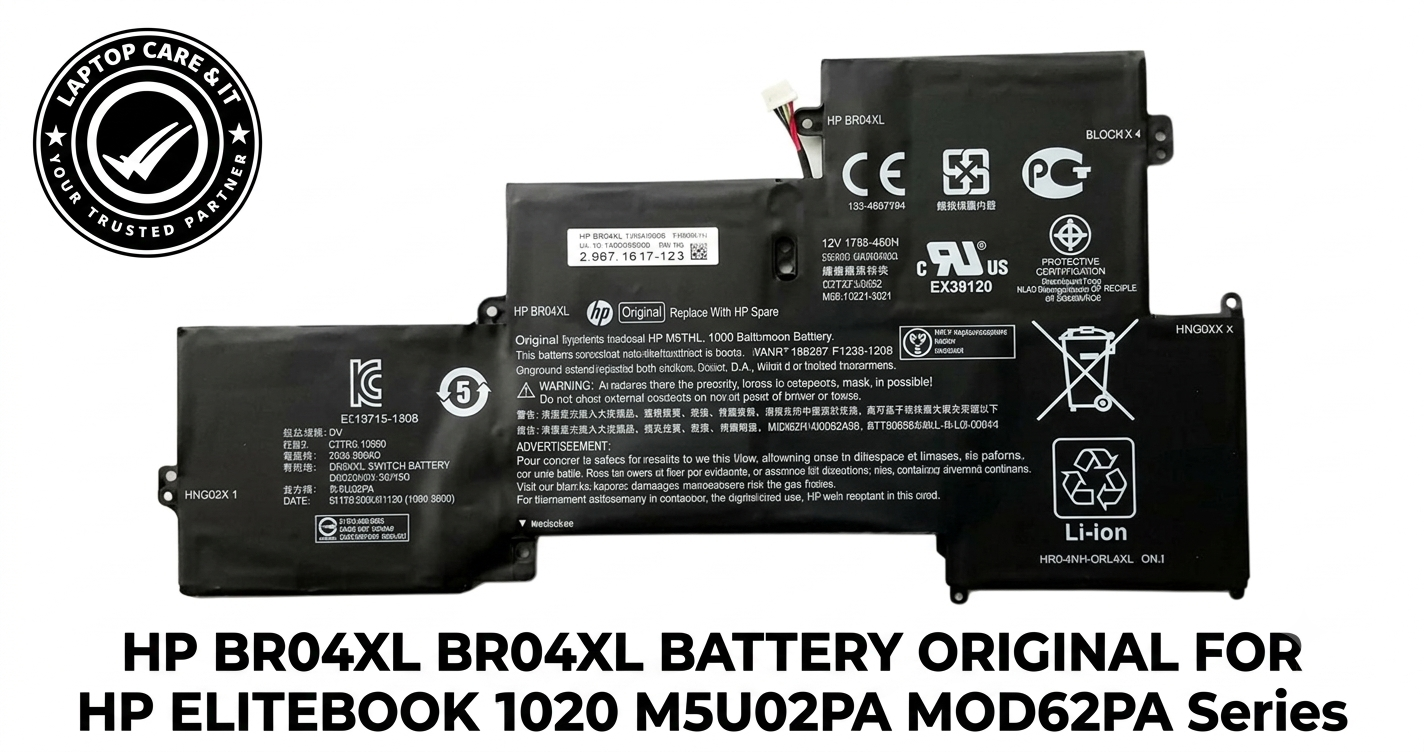 HP BR04XL Original 4-Cell 36Wh Laptop Battery for EliteBook 1020 G1 from Laptop Care IT BD