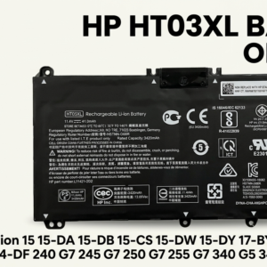 HP HT03XL Original 3-Cell 41.9Wh Laptop Battery for HP Pavilion 14 15 17 and 250 G7 from Laptop Care IT BD