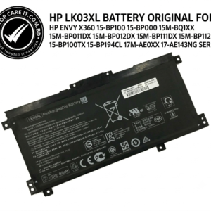 HP LK03XL BATTERY ORIGINAL FOR HP ENVY X360 15-BP100 15-BP000 15M-BQ1XX 15M- BP011DX 15M-BP012DX 15M-BP111DX 15M- BP112DX 15-BP100TX 15-BP194CL 17M-AEOXX 17-AE143NG SERIES
