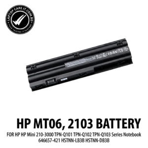 HP MT06, 2103 BATTERY FOR HP HP Mini 210- 3000 TPN-Q101 TPN- Q102 TPN-Q103 Series Notebook 646657-421 HSTNN-LB3B HSTNN- DB3B