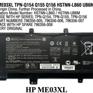 HP ME03XL TPN-Q154 Q155 Q156 HSTNN-LB60 UB6M ME03XL BATTERY ORIGINAL