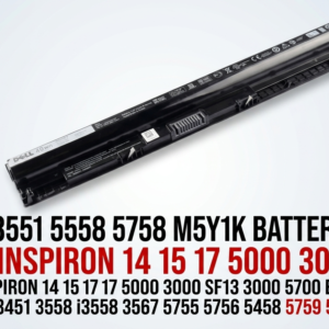 Original DELL M5Y1K Laptop Battery for Inspiron 3000 and 5000 Series by Laptop Care IT BD